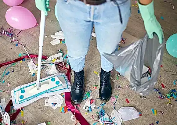 Parti Sonrası Temizlik